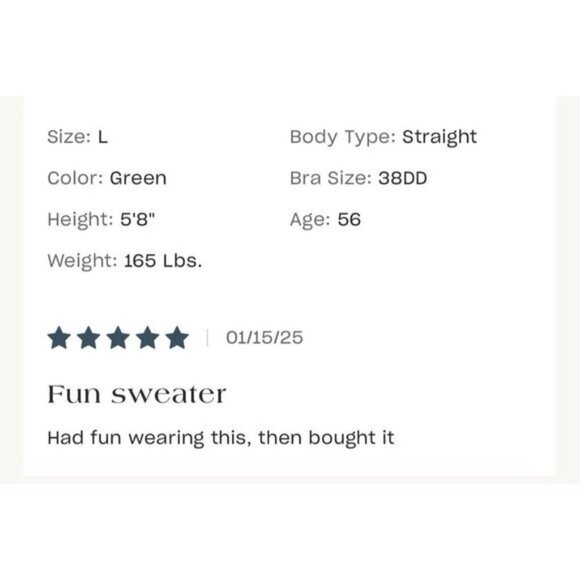 NWT Size S -  Anthropologie 100% Cashmere Milan Sweater in Green (NWT US$ 180) - Picture 14 of 16